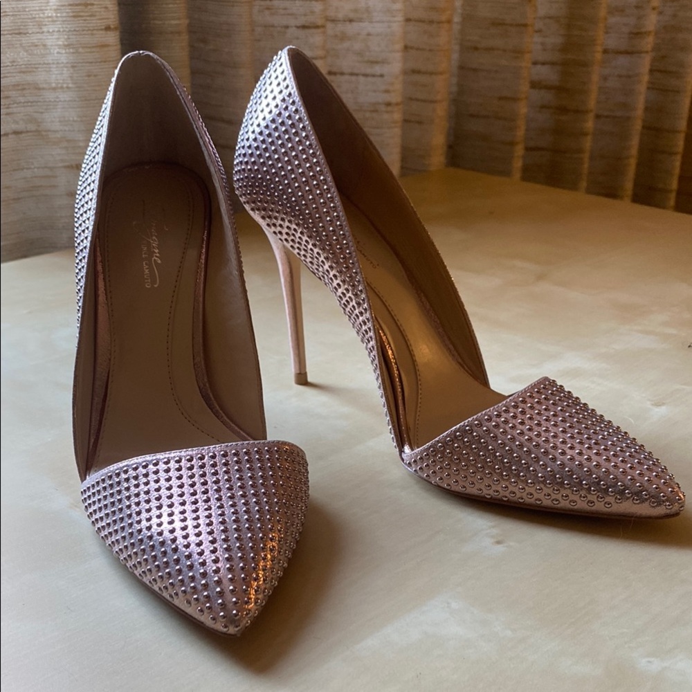 Rose Gold Vince Camuto 'Ossie' D'Orsay Pump - Never Worn 8M